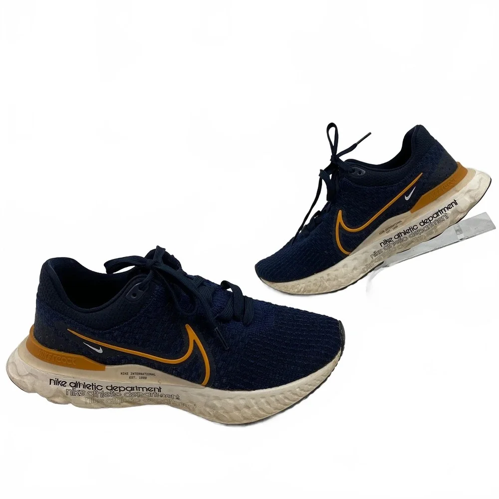 Nike React Infinity Flyknit Sneakers Men’s 8 | Blue